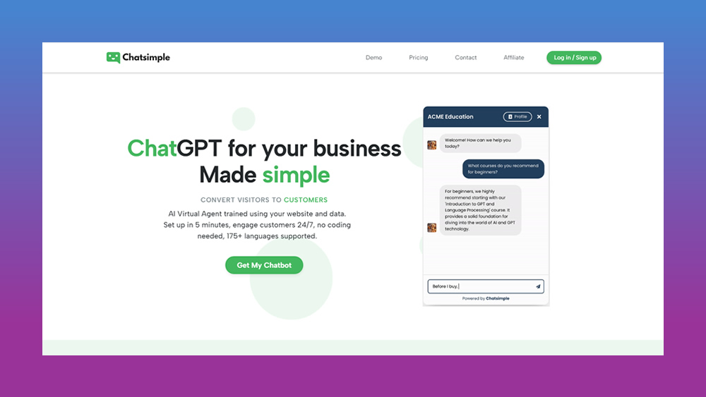 Chatsimple AI
