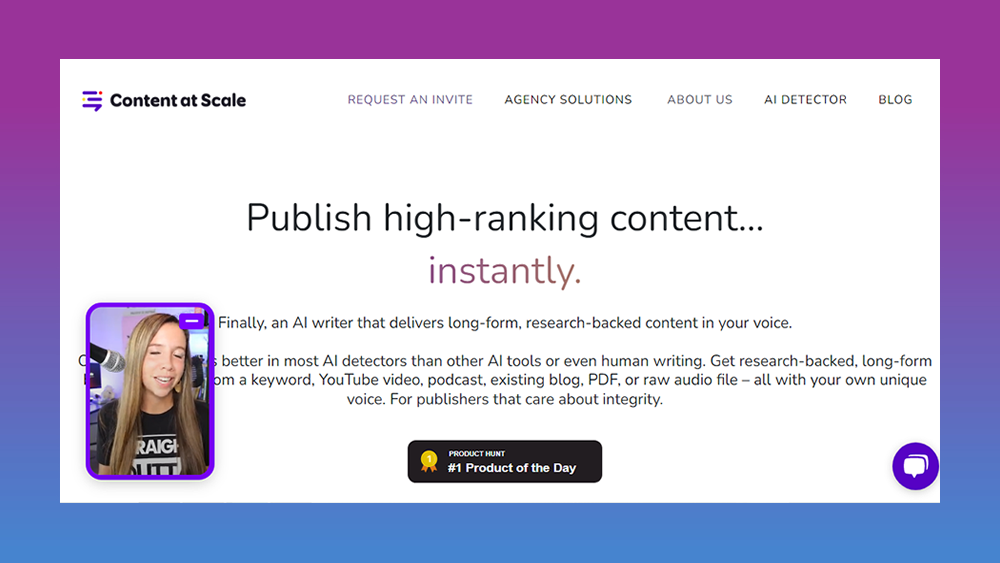 Content At Scale AI