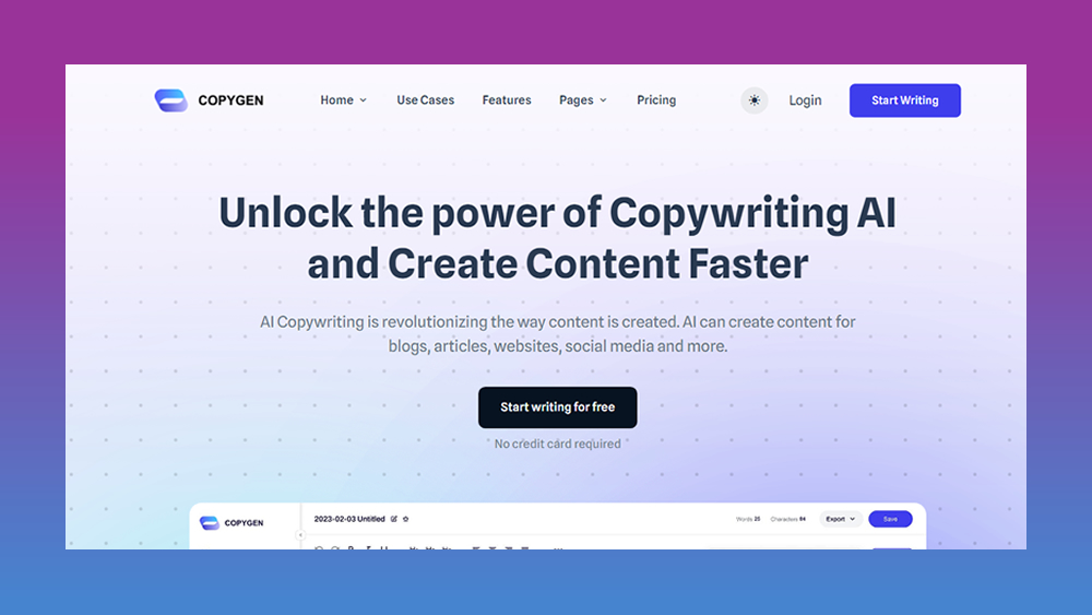 CopyGen AI