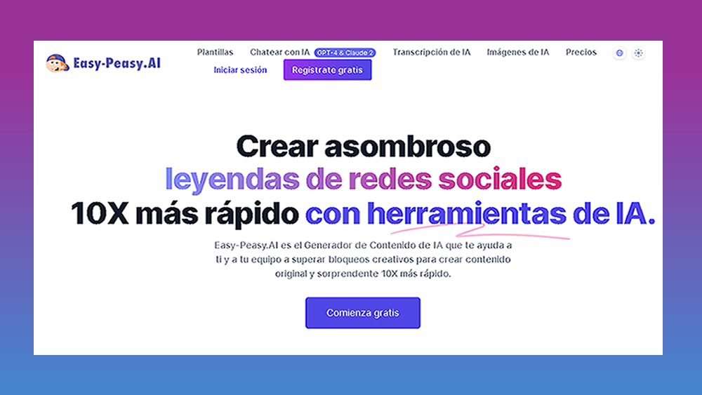 Easy Peasy AI | Futurepedia