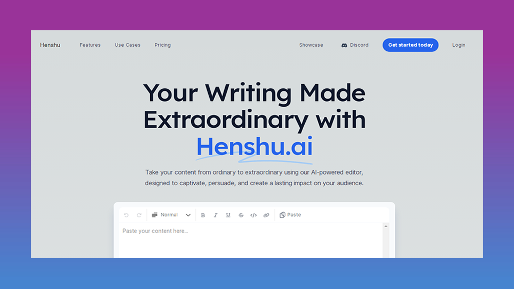 Henshu AI