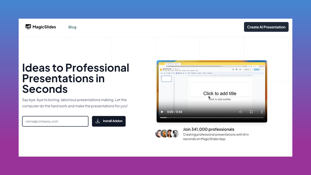 MagicSlides AI