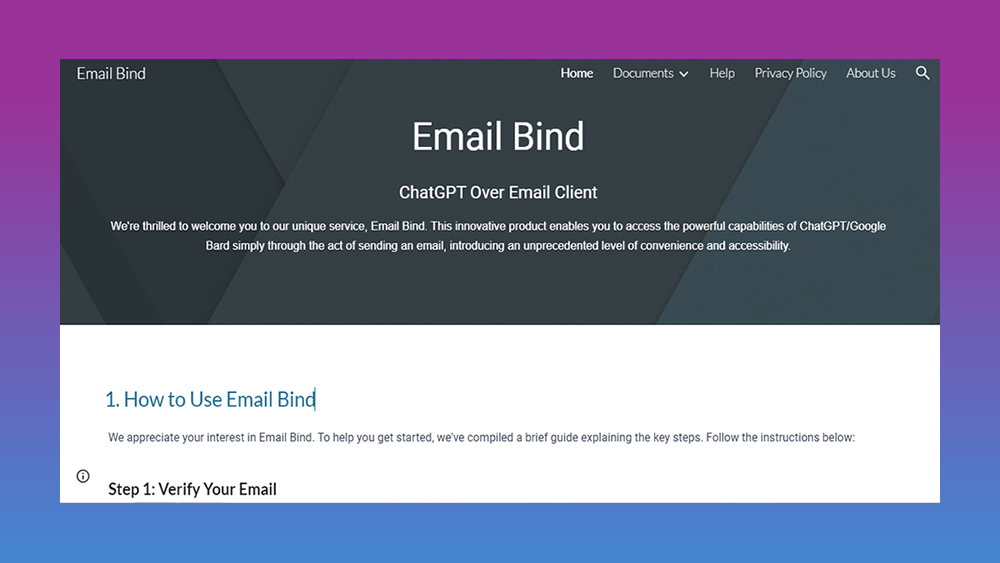 Email Bind AI