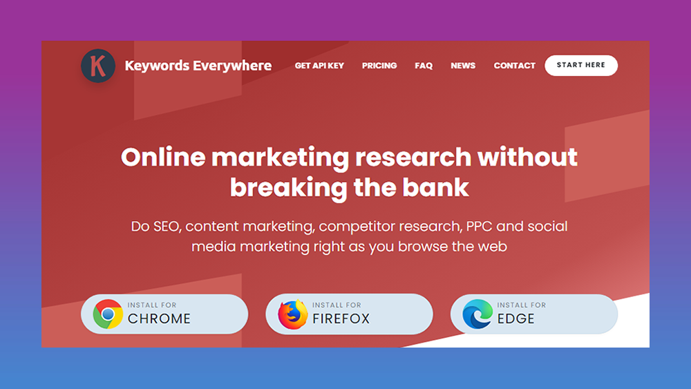 Keywords Everwhere Futurepedia