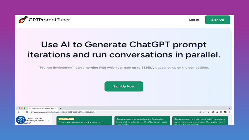 GPT Prompt Tuner AI