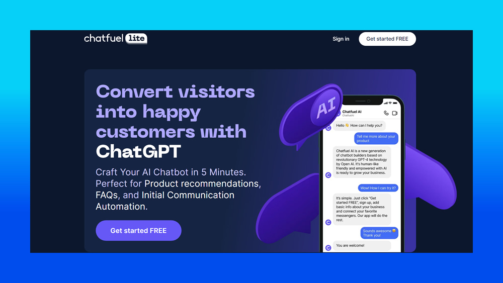 Chatfuel AI