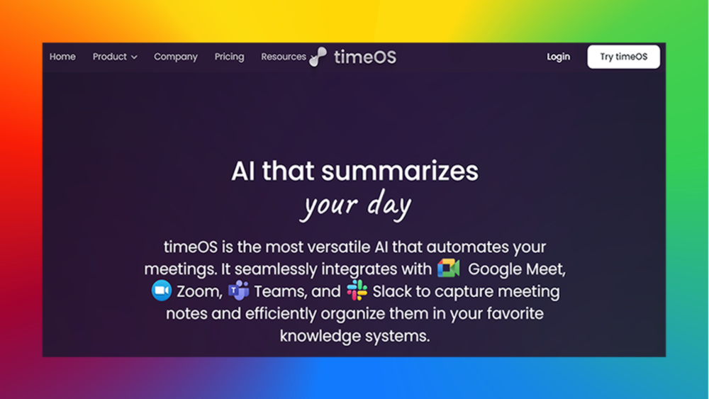 timeOS AI