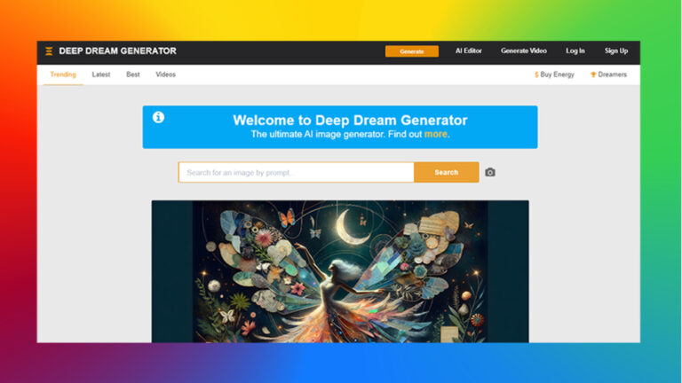 Deep Dream Generator AI