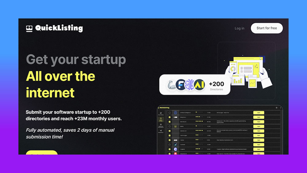 Quicklisting AI