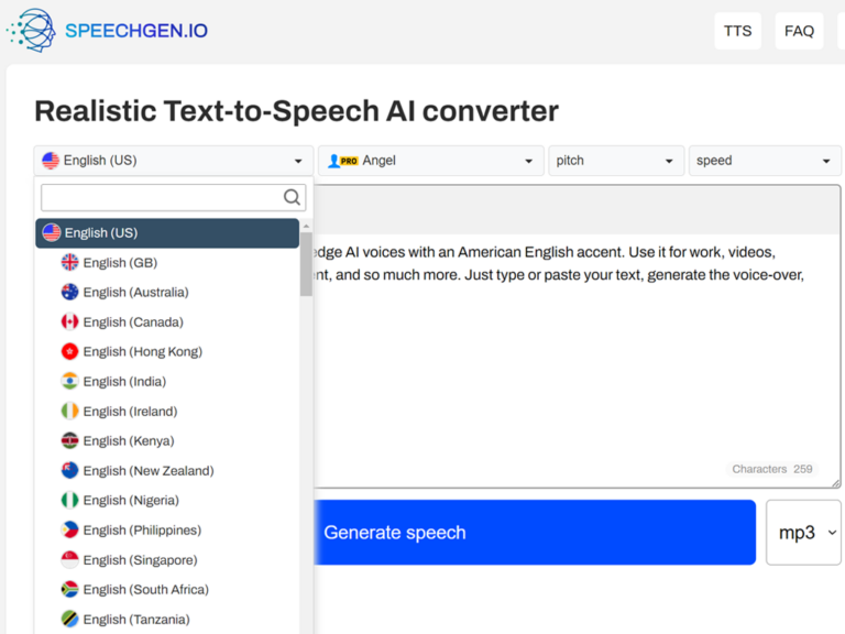 SpeechGen AI