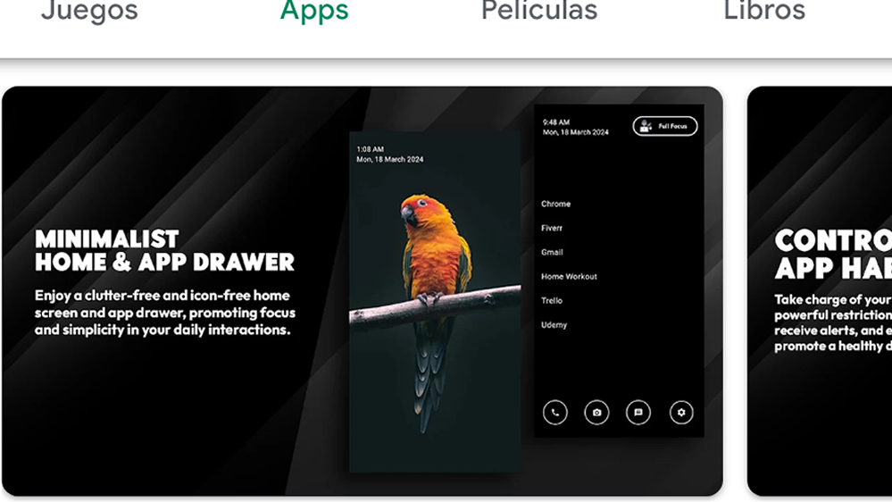Detox Launcher Minimal AI 1