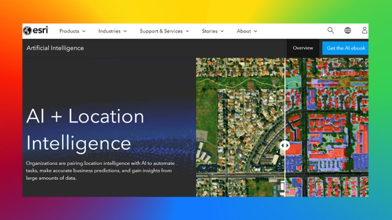 Esri's GIS AI
