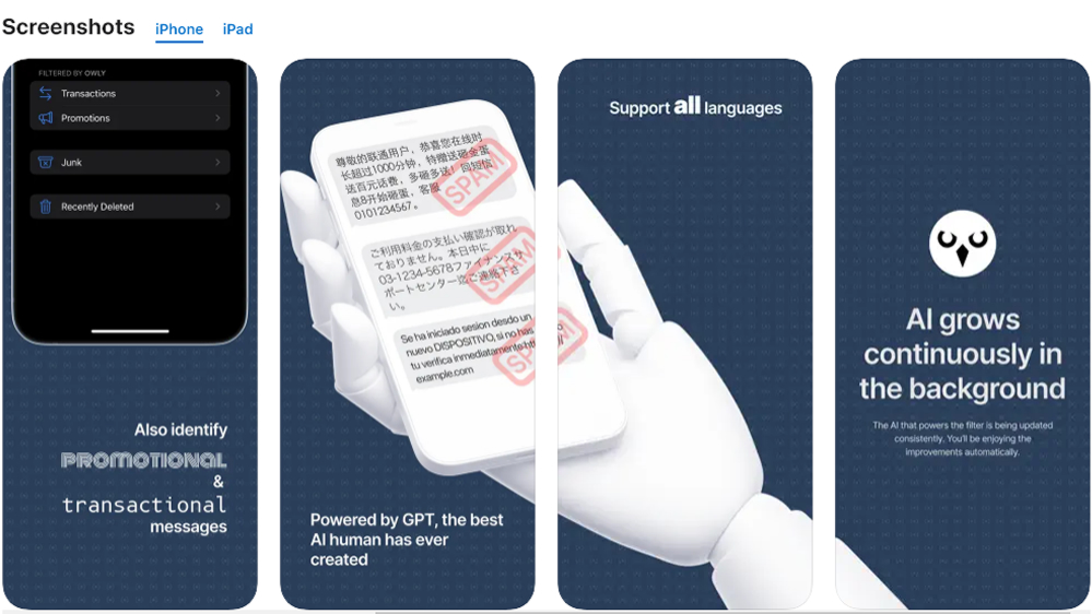 Owly - GPT powered spam blocker 2
