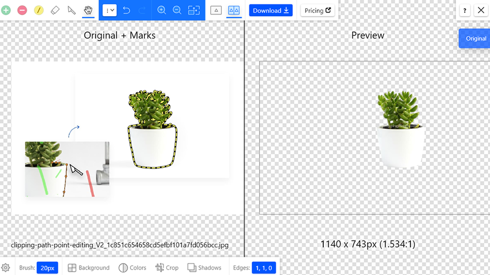clippingmagic AI 2