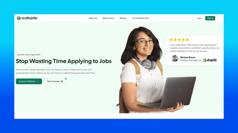 Scale.jobs: Hire a Human Career Assistant for your Job Hunt