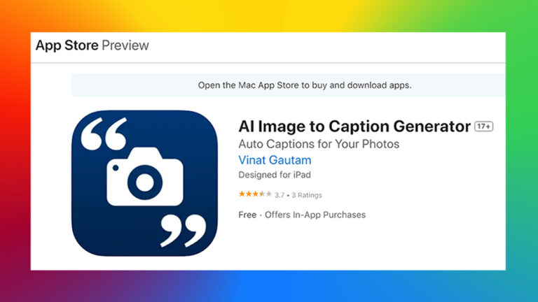 AI Image to Caption Generator