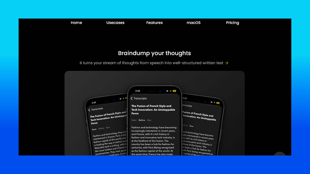 Audio Writer AI