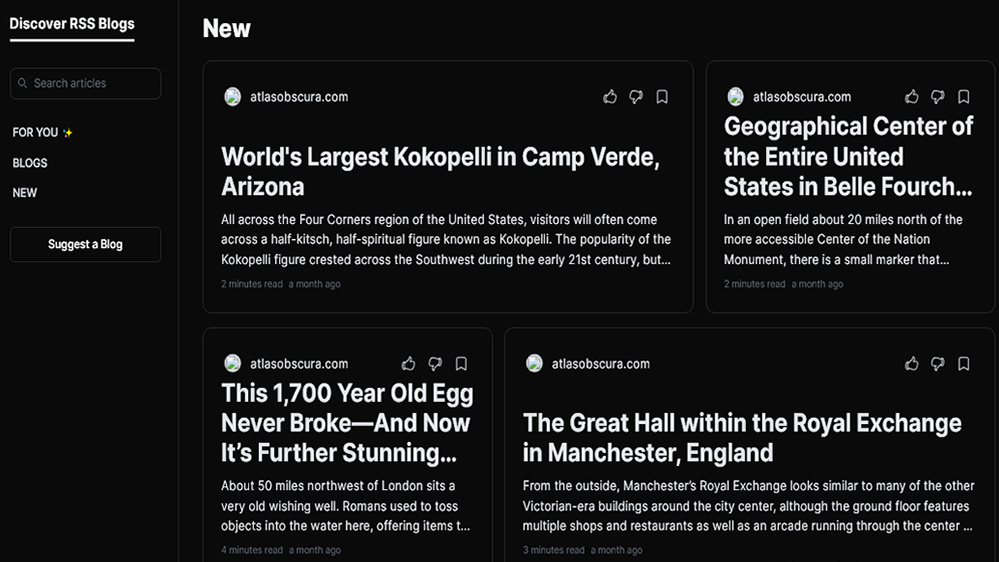 Blog Recommendations AI 2