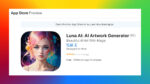 Luna AI Artwork Generator