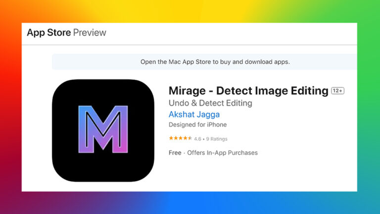 Mirage AI - Detect Image Editing