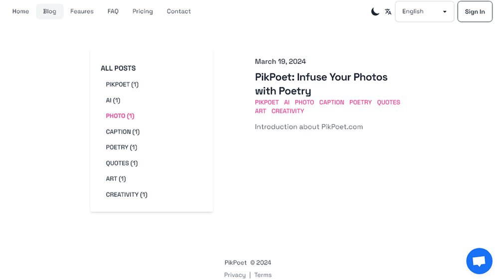 PikPoet AI 2