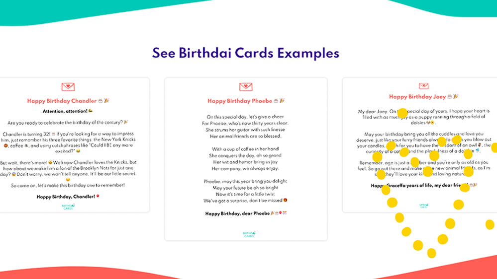 birthdaicards AI 2